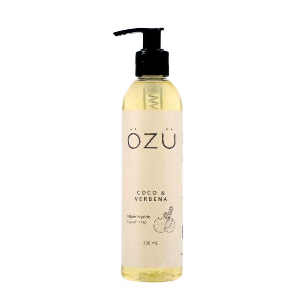Jabón líquido OZU Coco & Verbena x 250 ml OZU 250 x 1 Jabón líquido OZU Coco & Verbena x 250 ml OZU 250 x 1