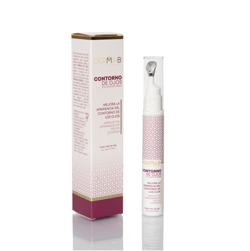 Contorno de ojos DERMA-B, X 15mL, X1 DERMA-B Pote x 1 
