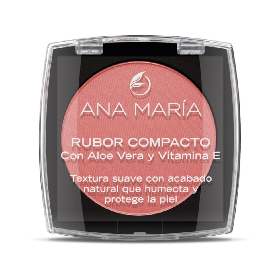RUBOR ANA MARIA COMPACTO ROSA ESTUCHE X 4.5 G ANA MARIA  x 1 UND 