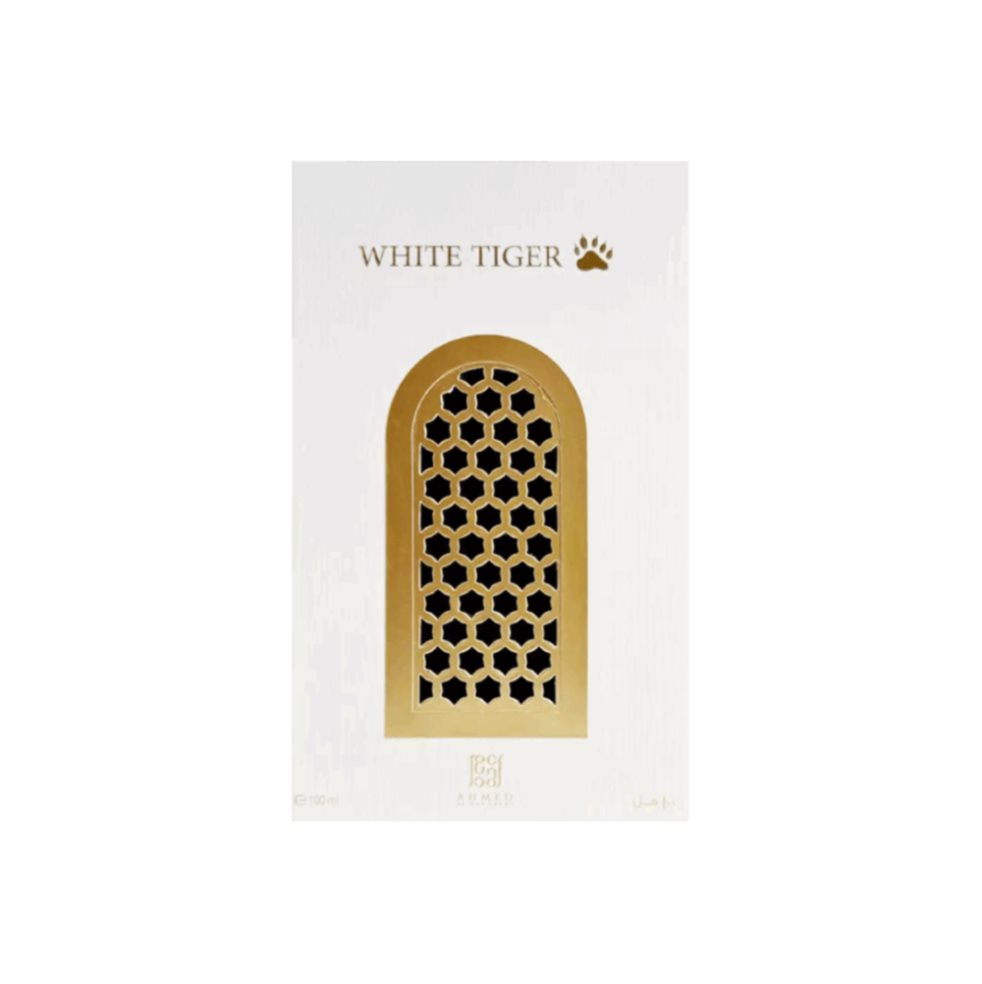 Perfume Ahmed White Tiger Ext. Parfum 100Ml Sp Ahmed Al Maghribi Botella x 1 White Tiger de Ahmed Al Maghribi es una fragancia de la familia olfativa Cítrica Aromática para Hombres y Mujeres. Esta fragrancia es nueva. White Tiger se lanzó en 2024White Tiger es una fragancia ve