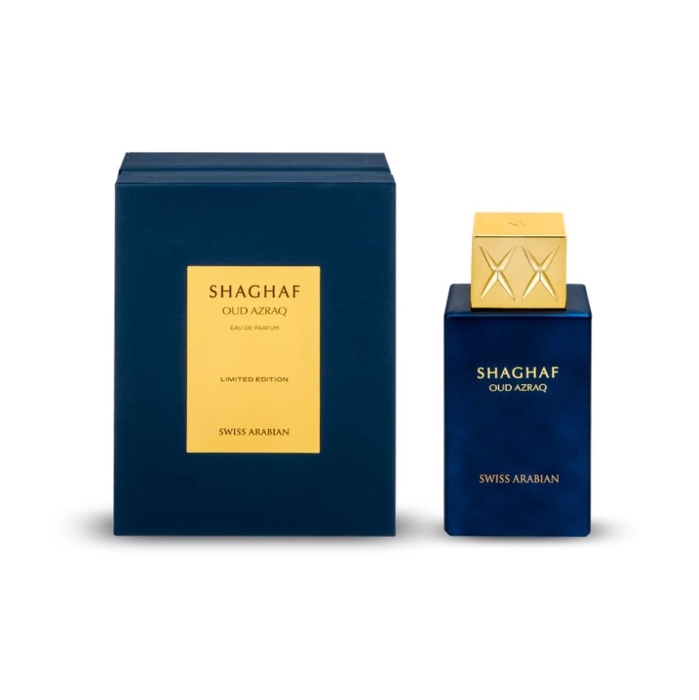 Perfume Swiss Arabian Shaghaf Oud Azraq EDP 75ml Swiss Arabian Botella x 1 Perfume Swiss Arabian Shaghaf Oud Azraq EDP 75ml Swiss Arabian Botella x 1