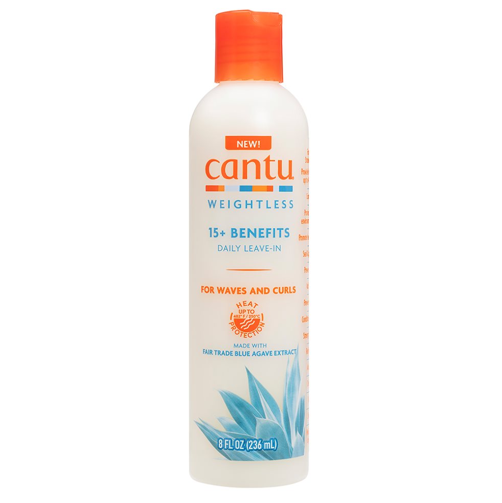 Cantu Weightless Daily Leave-In Cream 8oz (ondulados) Cantu Pote x 1 Cantu Weightless Daily Leave-In Cream 8oz (ondulados) Cantu Pote x 1