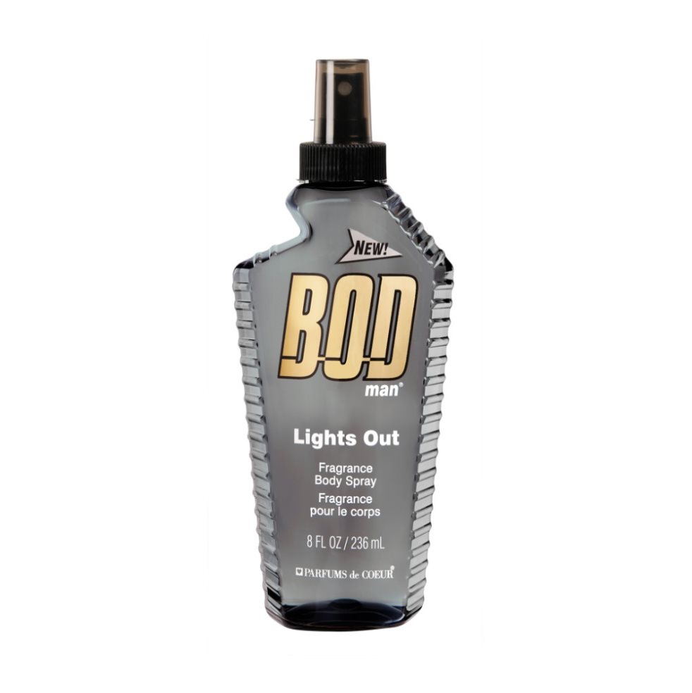 Bod Man Lights Out Body Spray 236ml Bod Man EDT x 1