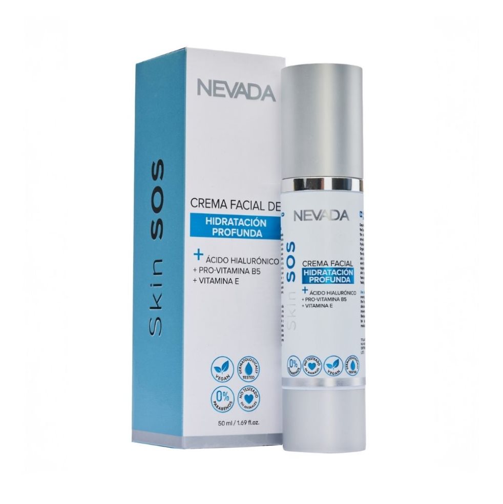 Crema Facial De Hidratación Profunda Nevada Frasco x 50 ML Crema Facial De Hidratación Profunda Nevada Frasco x 50 ML