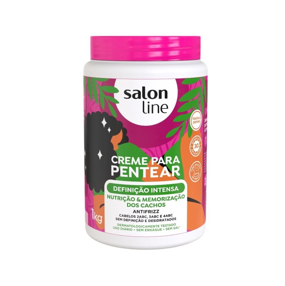 Crema Para Peinar Definición Intensa Nevada-Salon Line Frasco x 1kg Crema Para Peinar Definición Intensa Nevada-Salon Line Frasco x 1kg