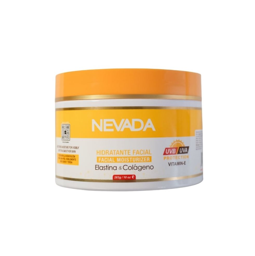 Crema Facial Elastina & Colágeno Nevada Frasco x 283gr
