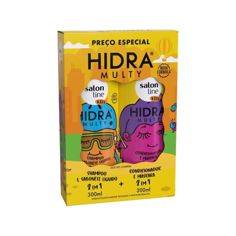 Kit Hidra Multy Kids 2pzas Nevada-Salon Line Kit x 300ml