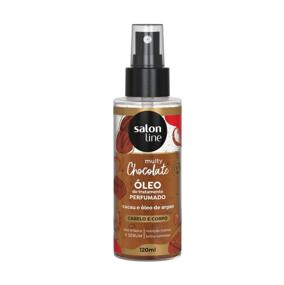 Oleo de Tratamiento Perfumado Chocolate  Nevada-Salon Line Frasco x 120ml