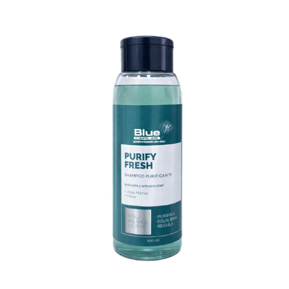 Shampoo Purify Fresh BLUE CAPILAR Botella x 1