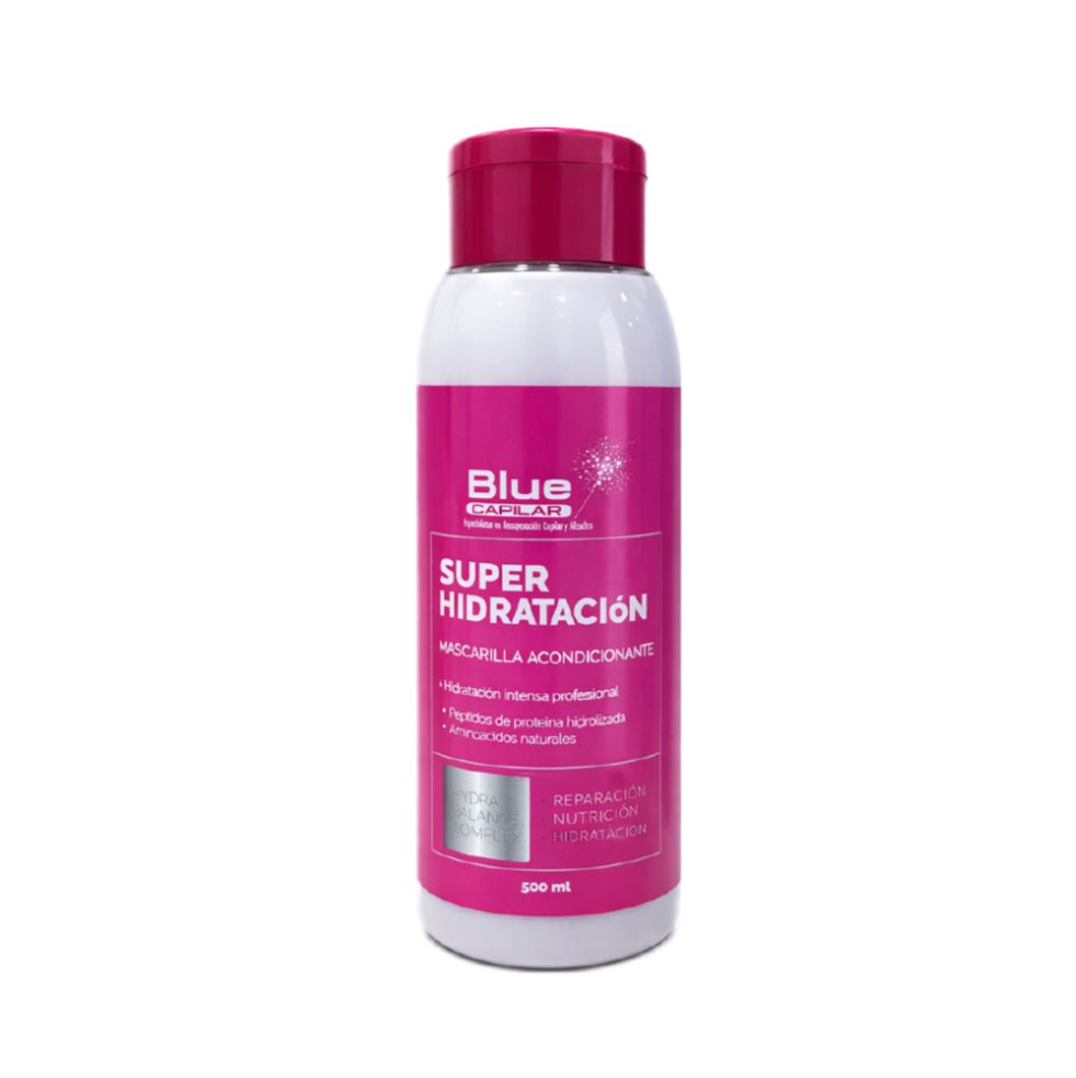 Mascarilla Super Hidratación  BLUE CAPILAR Mascarilla x 1