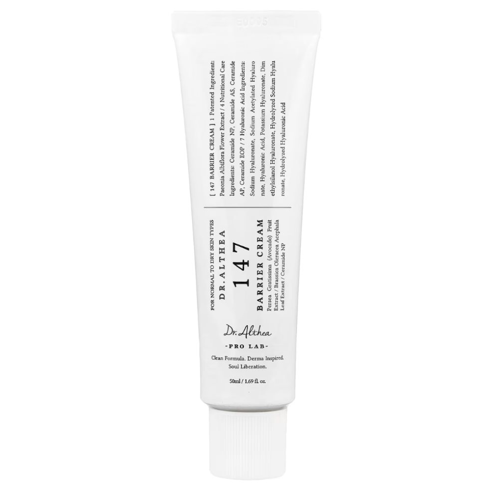 Dr. Althea 147 Barrier Cream - Crema Reparadora y Protectora x 50 ml Dr. Althea Caja individual con tubo de 50 ml x 1 Dr. Althea 147 Barrier Cream - Crema Reparadora y Protectora x 50 ml Dr. Althea Caja individual con tubo de 50 ml x 1