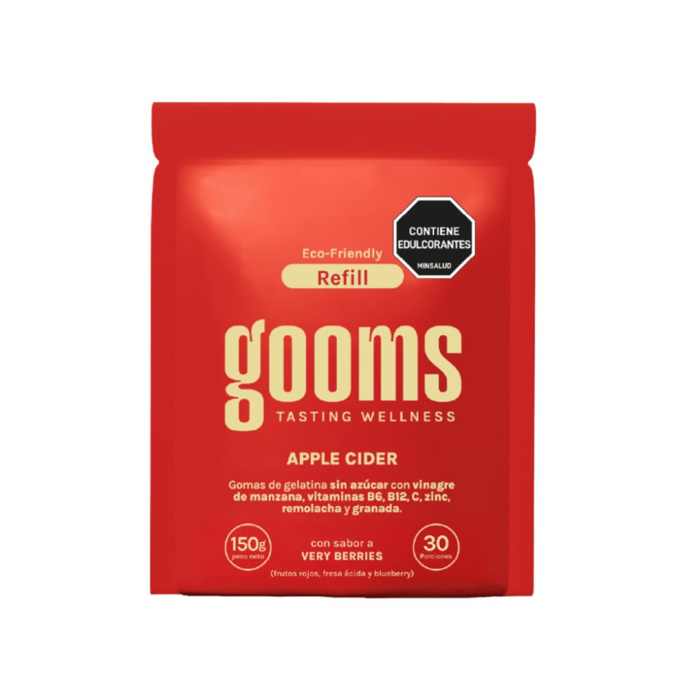 Refill Apple Cider GOOMS Refill 150gr x 60 Refill Apple Cider GOOMS Refill 150gr x 60