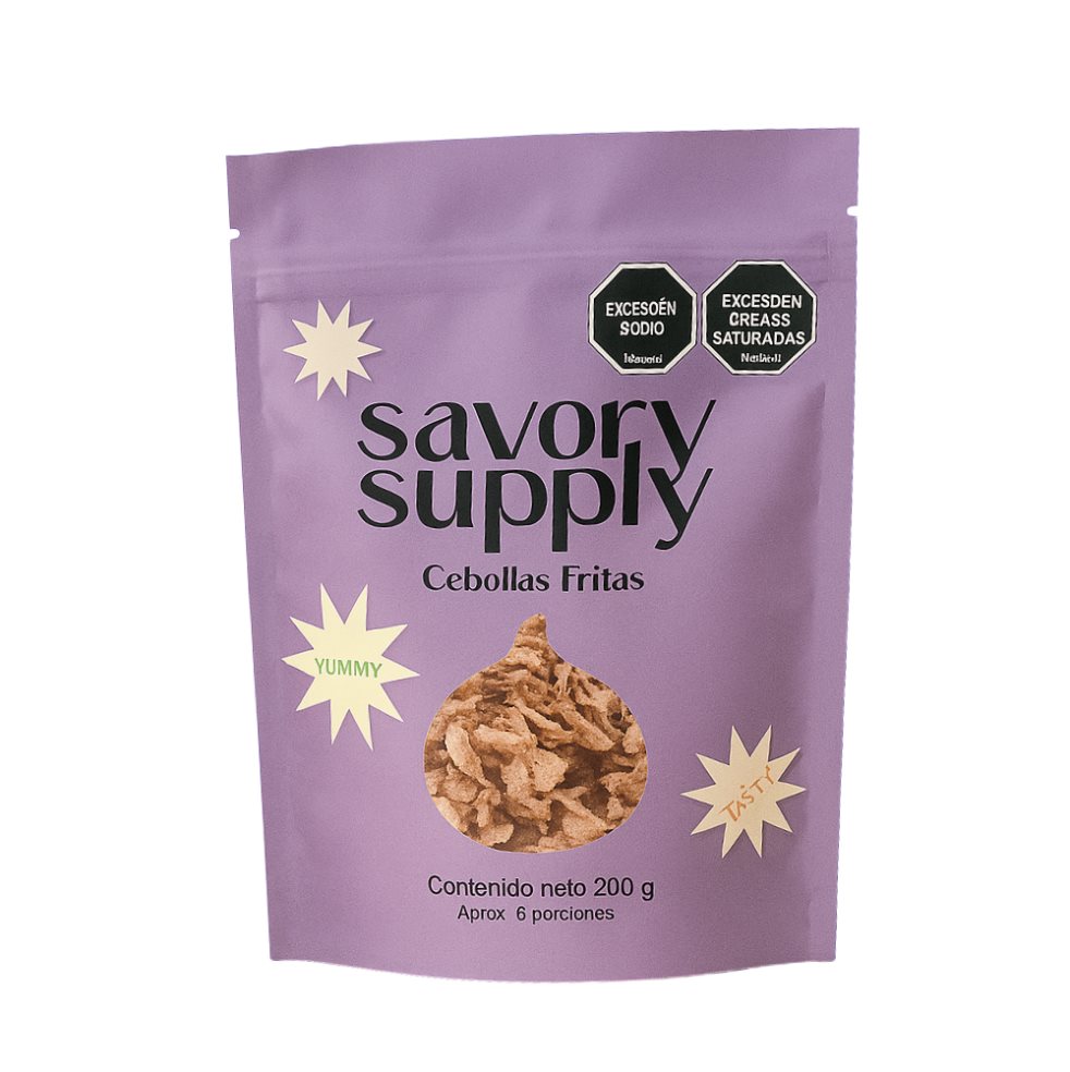 Cebollas Fritas Savory Supply 200g x 1