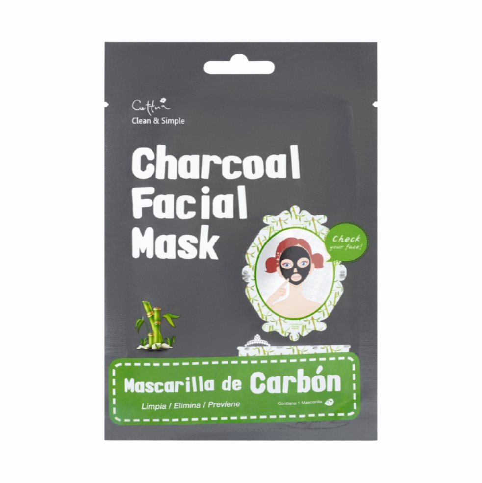 Mascarilla Facial De Carbon Cettua Sachet x 2 Und Cettua Sachet x 2 