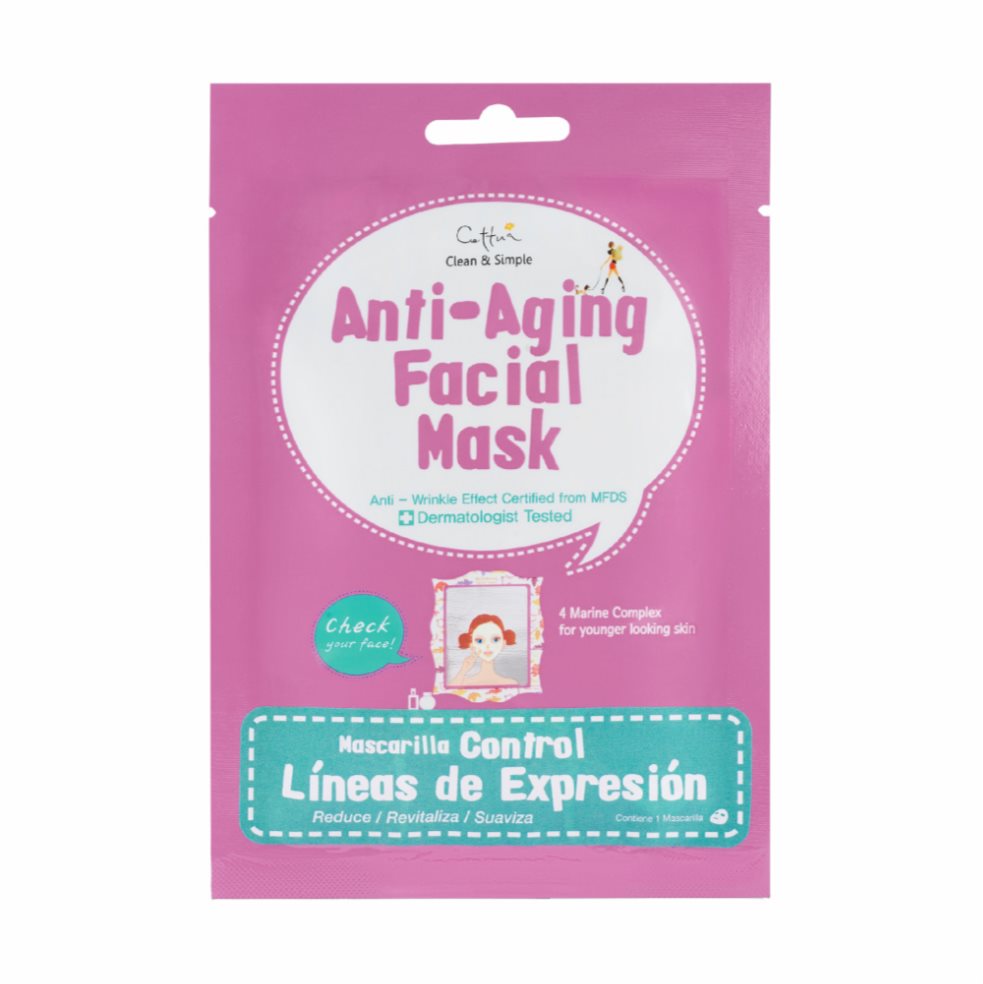 Mascarilla Control Lineas De Expresion Cettua Sachet x 2 Und  Cettua Sachet x 2 