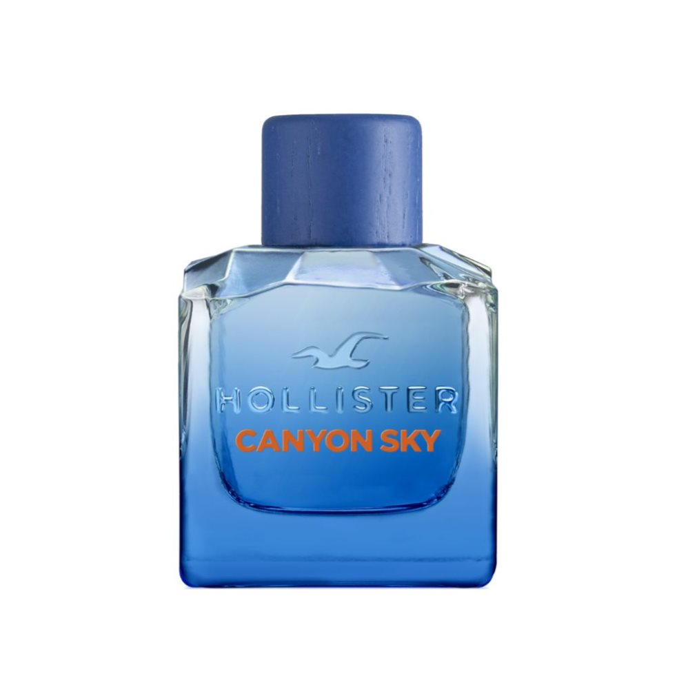 Perfume Hombre Hollister Canyon Sky Eau de Toilette 100ML HOLLISTER CAJA x 1 Canyon Sky para él tiene que ver con los extremos. La mandarina intensa y vigorizante y el sándalo se combinan para crear la firma única de esta poderosa fragancia. Es una tensión olfativa interpretad