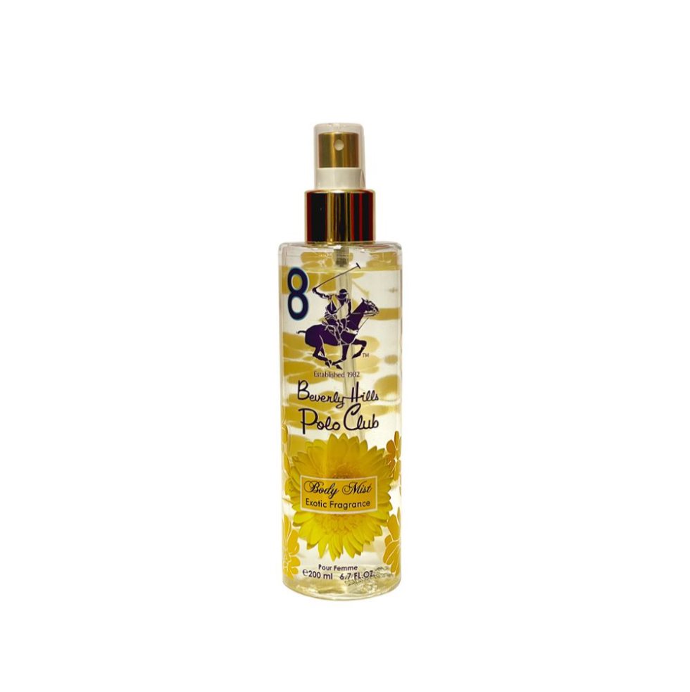 BHPC WOMEN BODY MIST #8 BL 200ML BEVERLY HILLS POLO CLUB caja x 1 