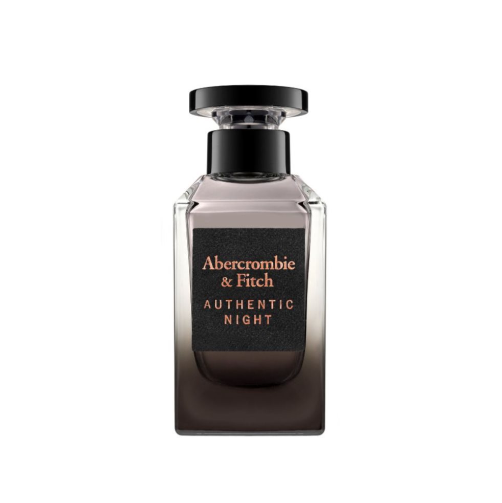 A&F AUTHENTIC NIGHT MEN EDT 100ML ABERCROMBIE & FITCH CAJA x 1 