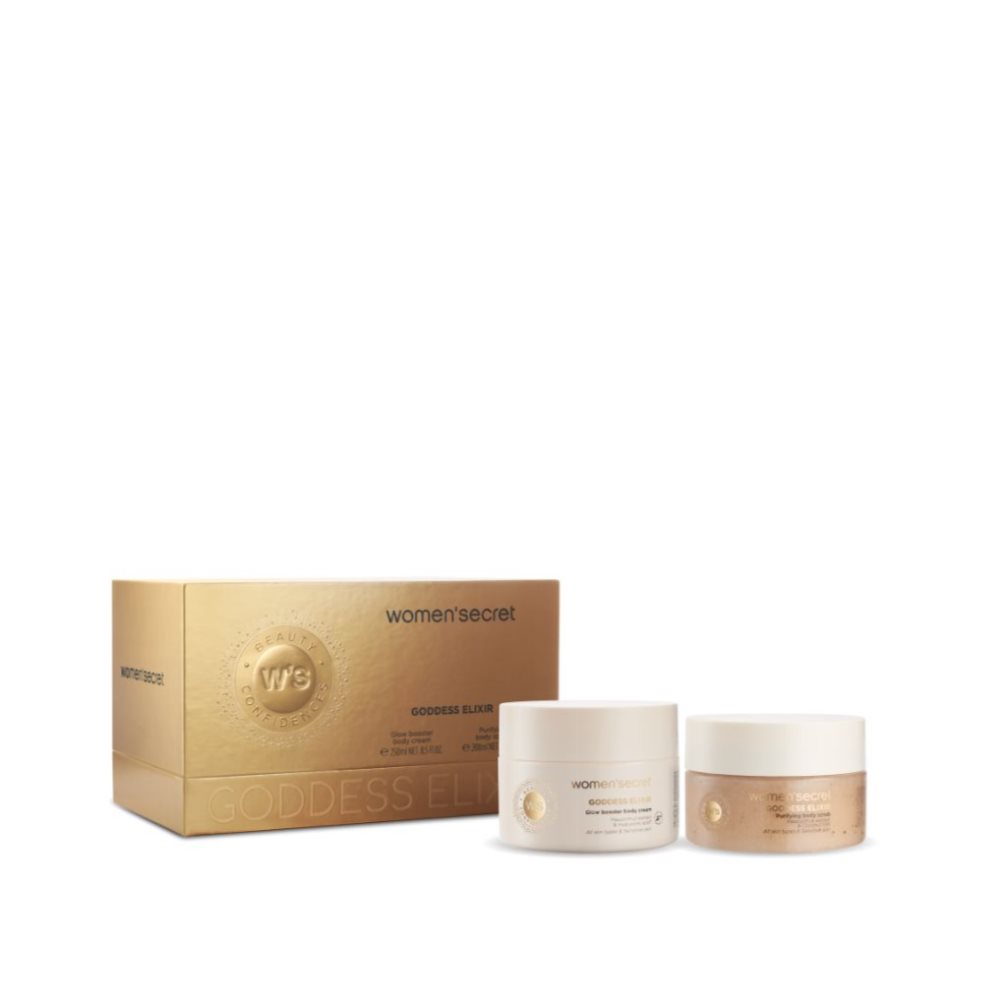 Set Women Secret Goddess Elixir S - B.Cream 250ml + B.Scrub 200ml WOMEN SECRET Caja x 2