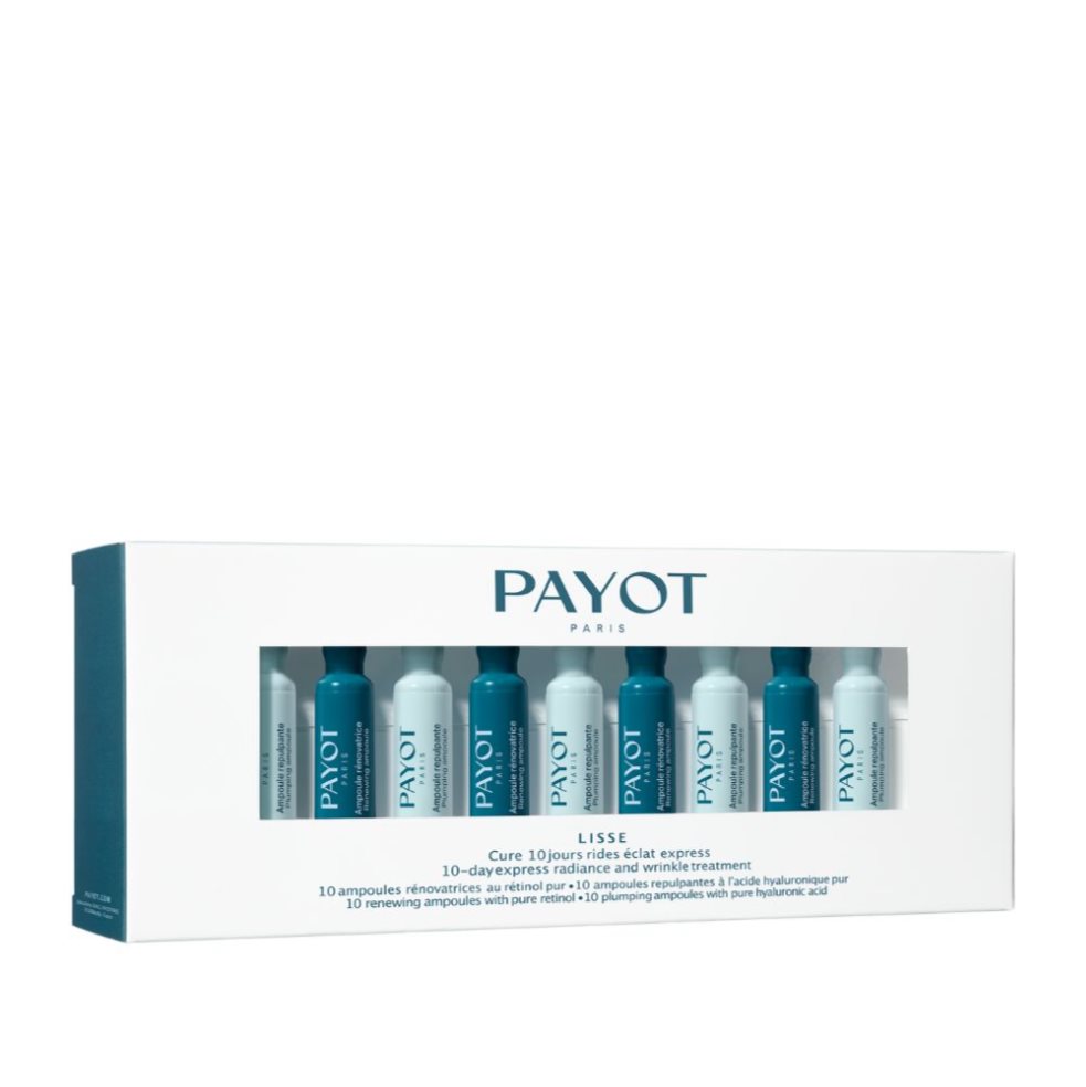LISSE AMPOLLAS ANTI EDAD X10 DIA Y NOCHE CON RETINOL PAYOT caja x 1 
