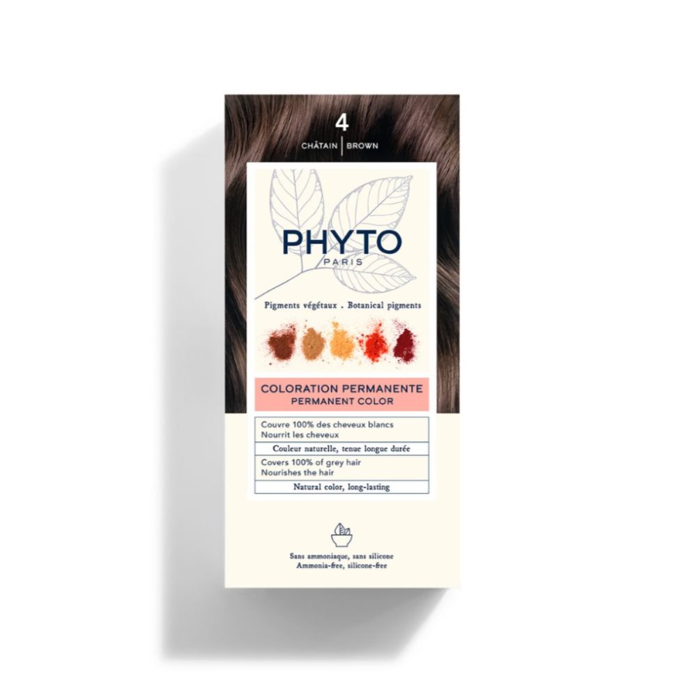 Tinte Phyto Color 4 Castaño PHYTO caja x 1 