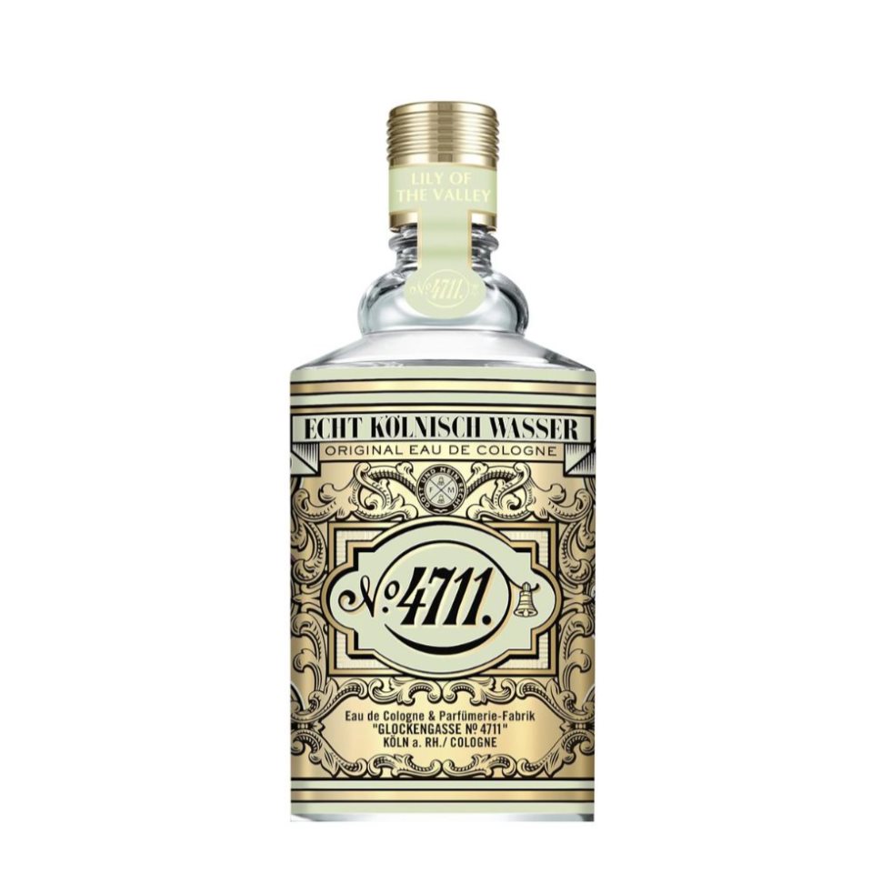 LILY OF THE VALLEY EDC NATURAL SPRAY 100 ML 4711 caja x 1 4711 Floral Collection Lily of the Valley refresca el cuerpo y el alma con un armonioso ramo floral de delicados lirios del valle.El encantador y delicado aroma de 4711 Floral Collection Lily of the V