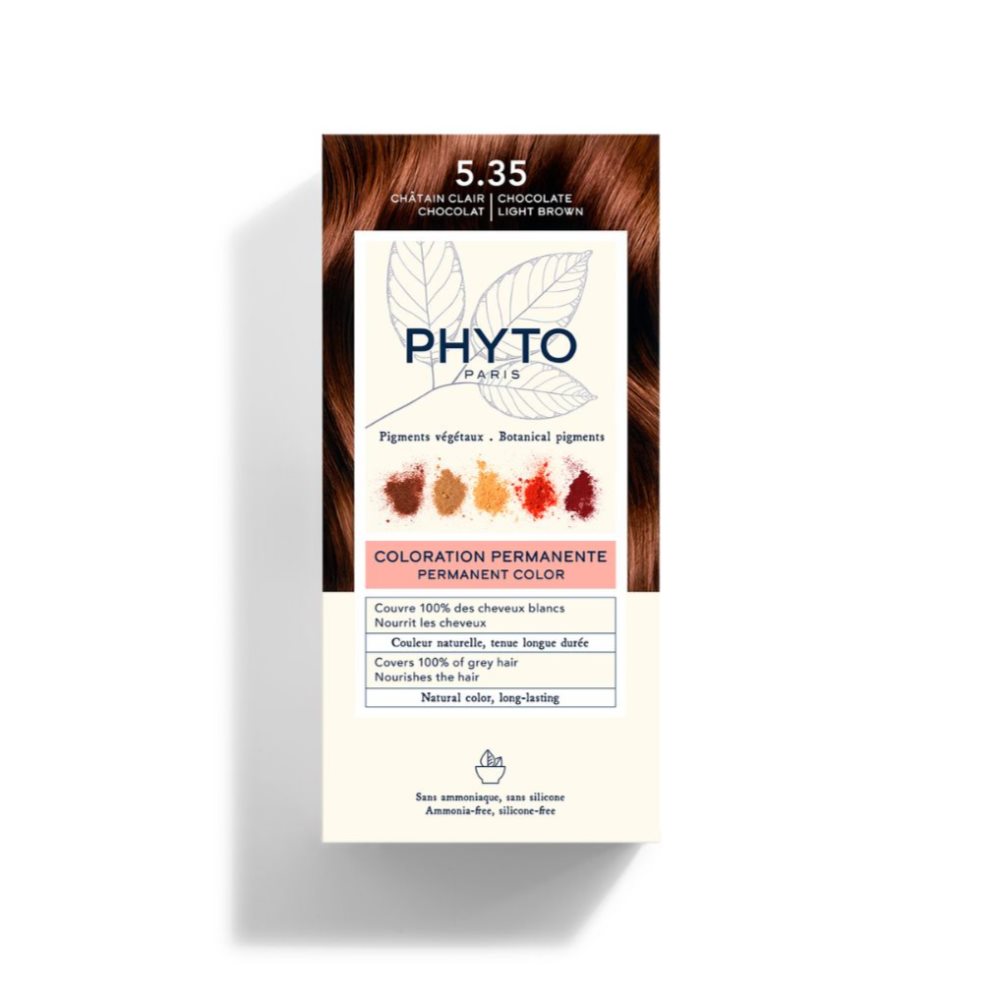 Tinte Phyto Color 5.35 Castaño Claro Dorado PHYTO caja x 1 