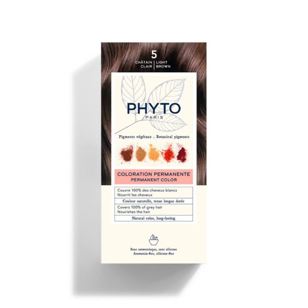 Tinte Phyto Color 5 Castaño Claro PHYTO caja x 1 