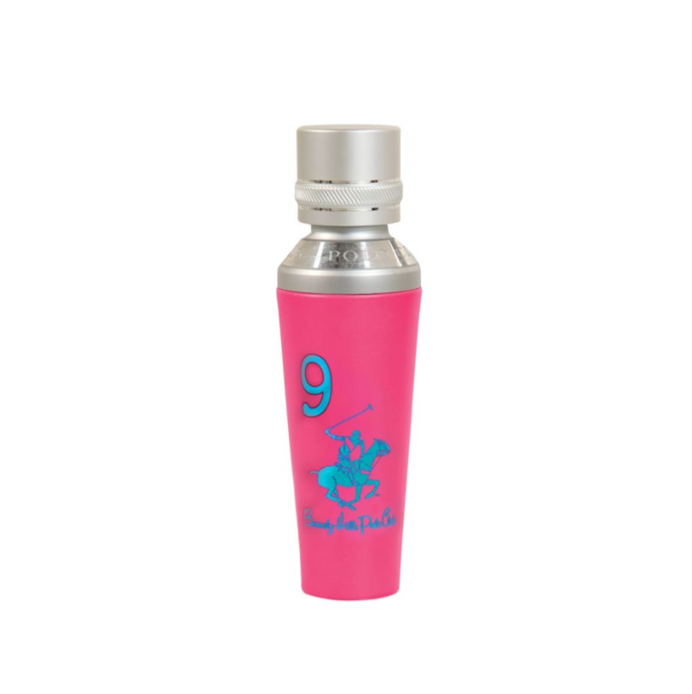 BHPC WOMEN NINE EDP 100ML BEVERLY HILLS POLO CLUB caja x 1 Una fragancia floral y chispeante con una nota de salida de sorbete de frambuesa y naranja sanguina. El delicado corazón floral mezcla madreselva, flor de naranjo y osmanthus, conduciendo a un fondo o