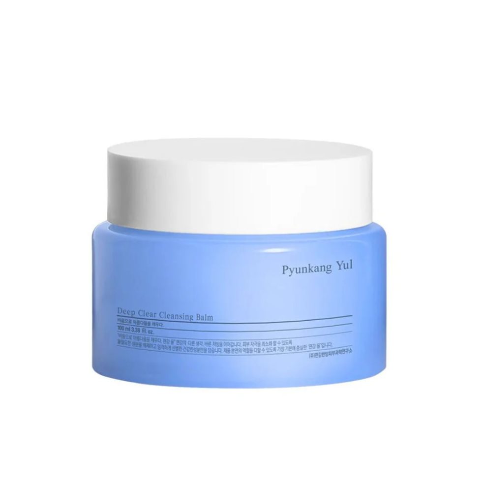PyunkangYul Deep Clear Cleansing Balm PyunkangYul 100ml x 1 Bálsamo desmaquillante para todo tipo de piel, incluso sensibles. Con Aceite de Té Verde, Árbol de Té y Centella Asiática, elimina maquillaje y sebo sin irritar, mientras hidrata y calma la piel.