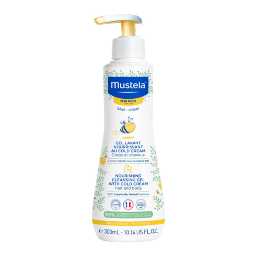Mustela Gel de Baño Piel Seca 300 ml Mustela Frasco x 300 ml 