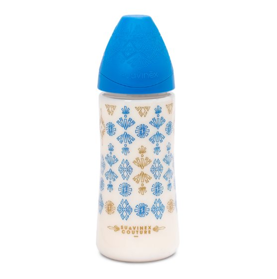 Suavinex Biberón Couture 360 ml Azul Oscuro Suavinex Caja x 1 