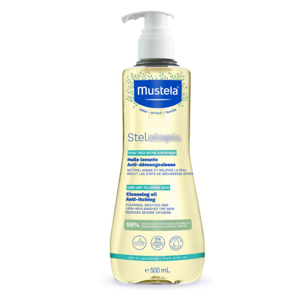 Mustela Aceite de baño para pieles muy secas Mustela Frasco x 500 ml 