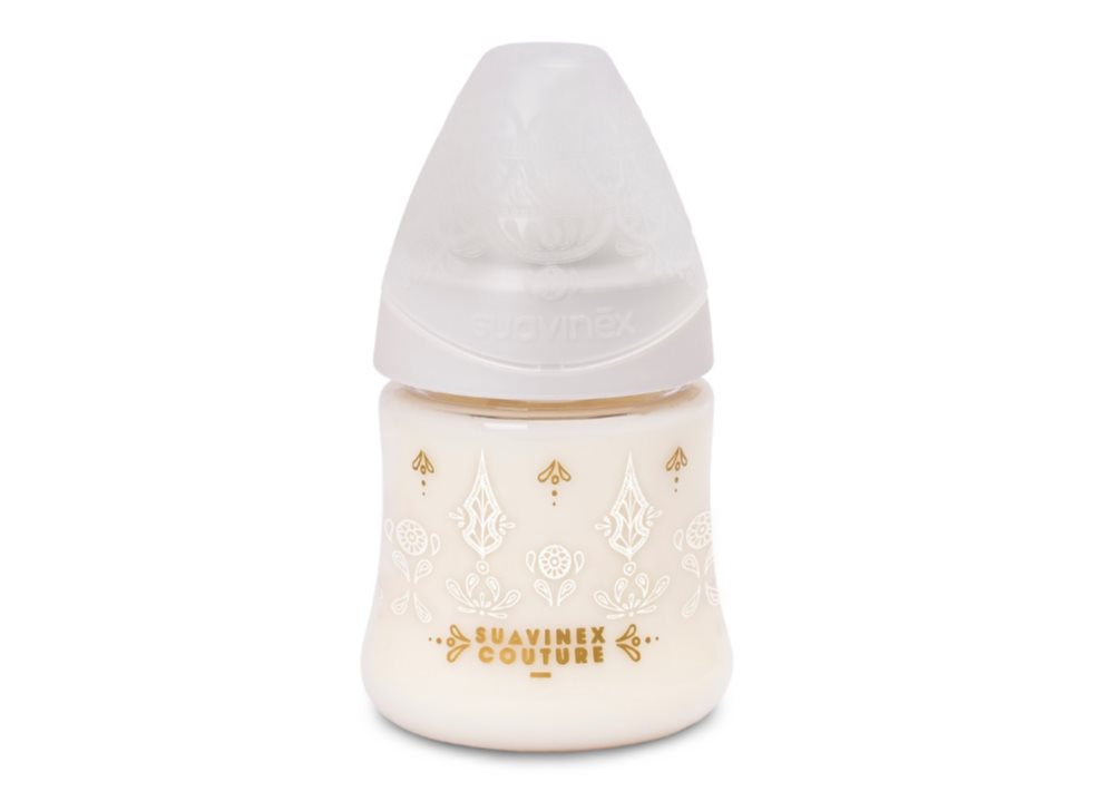 Biberón Couture 150ml Suavinex Blanco Recién Nacido Caja X 1