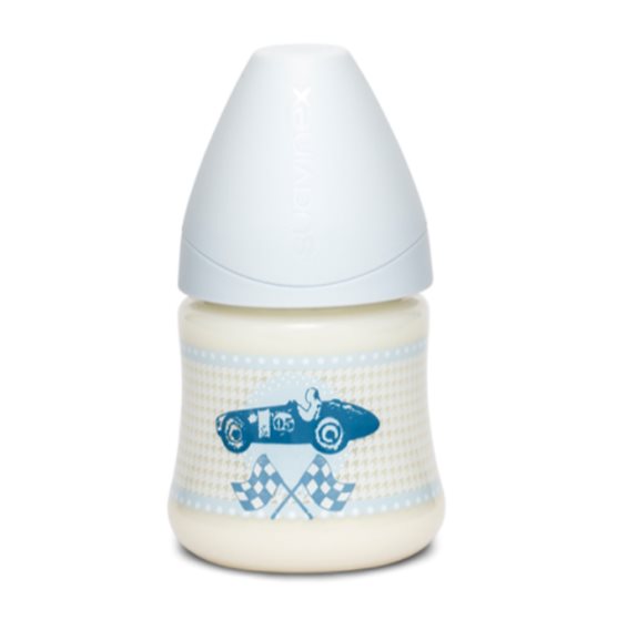 Suavinex Biberón anatómico 150 ml Azul S Suavinex Caja x 1  