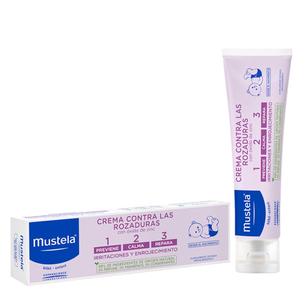 Mustela Crema de Pañal 123 150 ml Mustela Tubo x 150 ml 