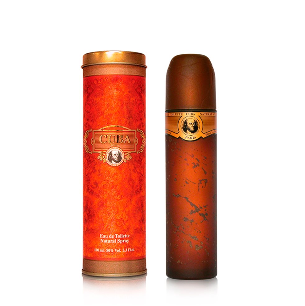 CUBA GOLD FOR MEN EAU DE TOILETTE 100 ML CUBA 100 ml x 1 Familia olfativa: Amaderada Aromática

Notas: ​

Notas de salida: Pimienta rosa y toronja (pomelo)​

Notas de corazón: Lavanda y vetiver.​

Notas de fondo: Vainilla, ámbar y haba tonka.