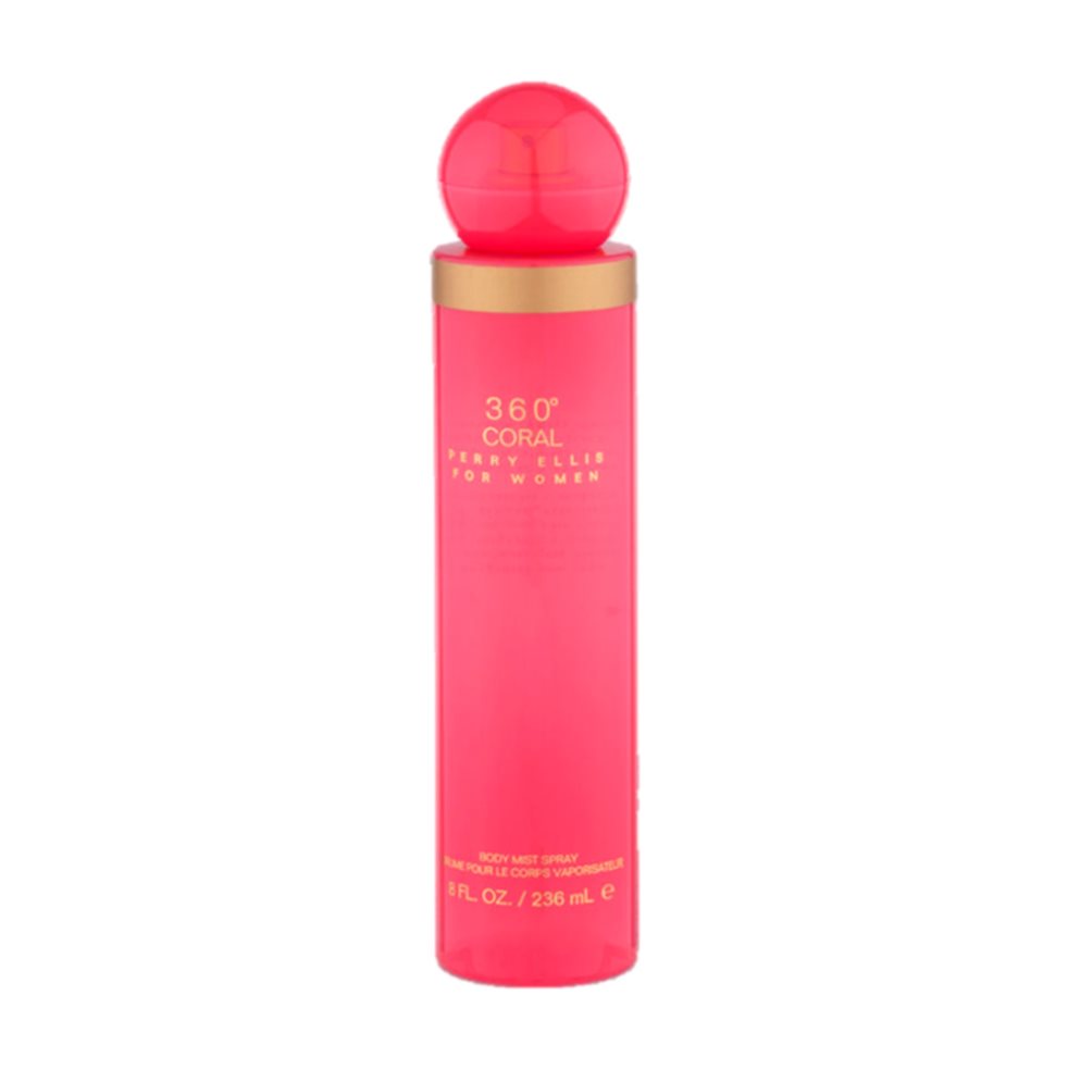 PERRY ELLIS 360 CORAL FOR WOMEN BODY MIST SPRAY 236 Ml PERRY ELLIS 236 ml x 1 
