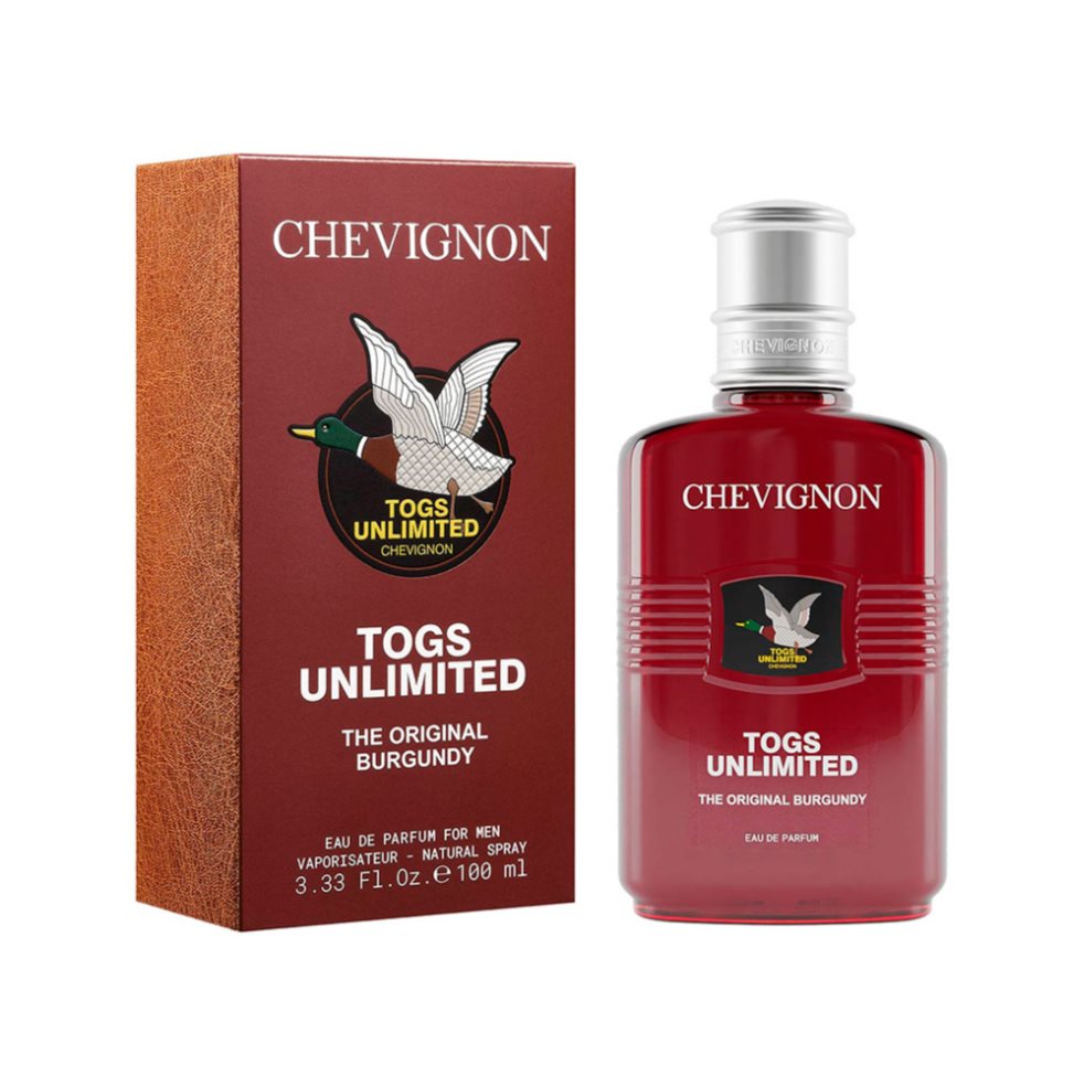 TOGS UNLIMITED THE ORIGINAL BURGUNDY EDP FMN 100 ML CHEVIGNON 100 ml x 1 
