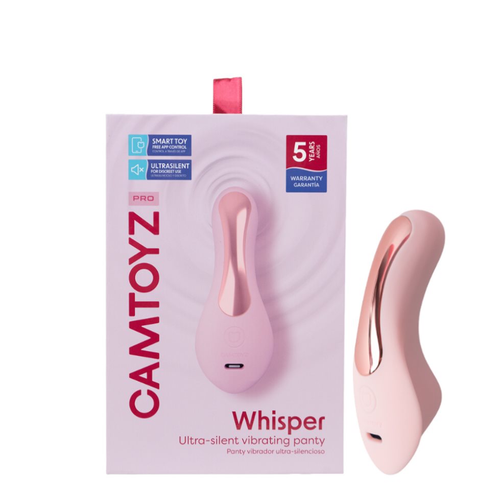 Panty vibrador CamToyz Whisper con App CamToyz Caja x 1 unidad