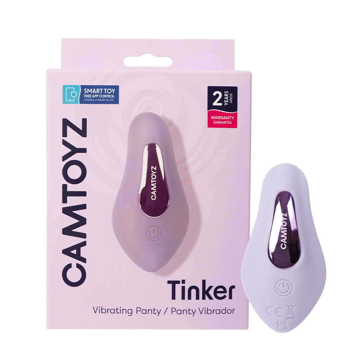 Vibrador Para Panty Tinker Con App Camtoyz Camtoyz Caja x 1 Vibrador Para Panty Tinker Con App Camtoyz Camtoyz Caja x 1