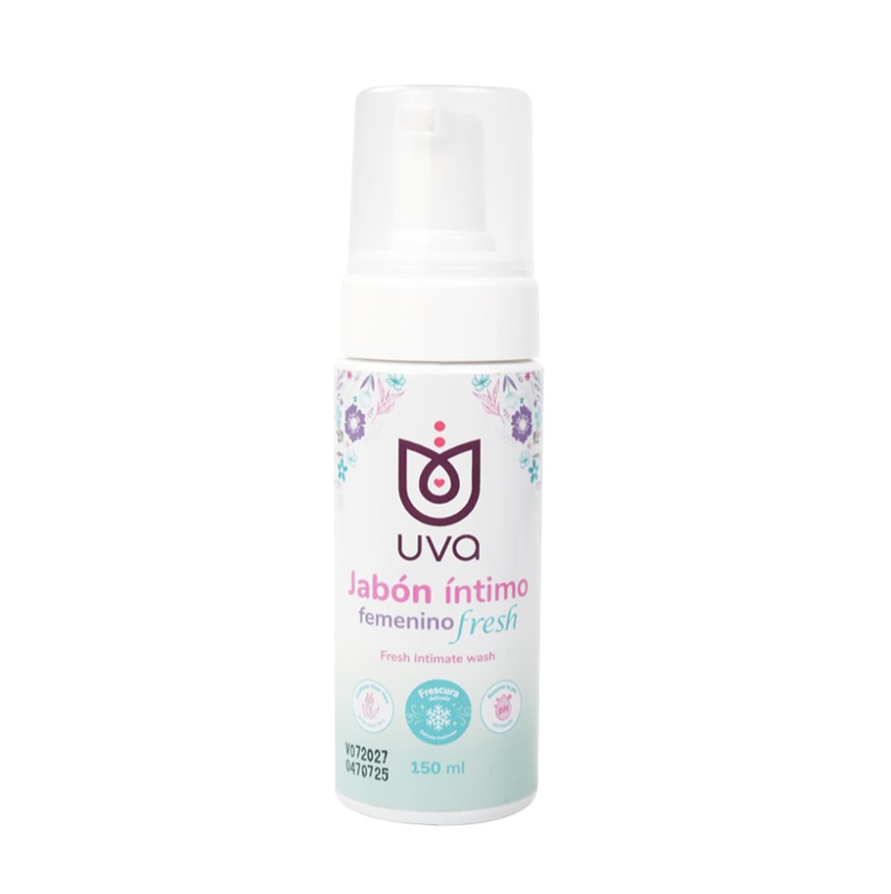 Jabon Intimo Femenino UVA fresh 150ml UVA 150M x 1
