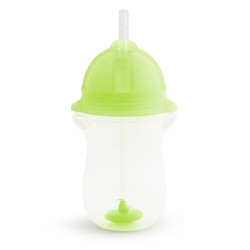 Vaso Infantil Entrenador Munchkin con Pitillo Y Pesa Verde Munchkin Vaso x 1 