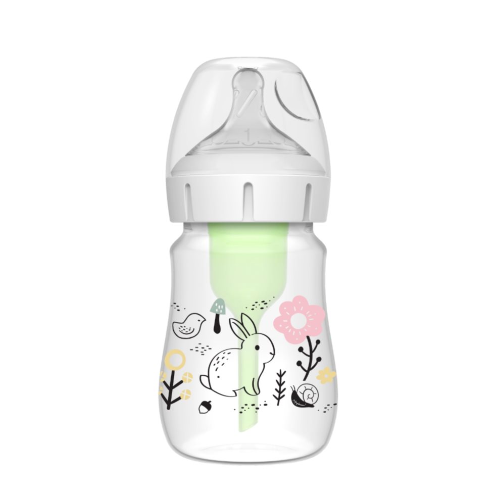 Tetero Boca Ancha 5 Oz Decorado Jardin Recien Nacidos Dr Brown´s Dr Browns Botella x 1 