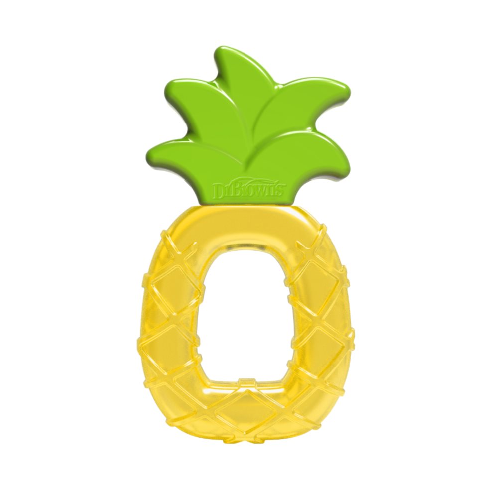 Mordedor Llamadientes Aquacool Piña 3+ Meses Dr Brown Dr Browns Fruta x 1 