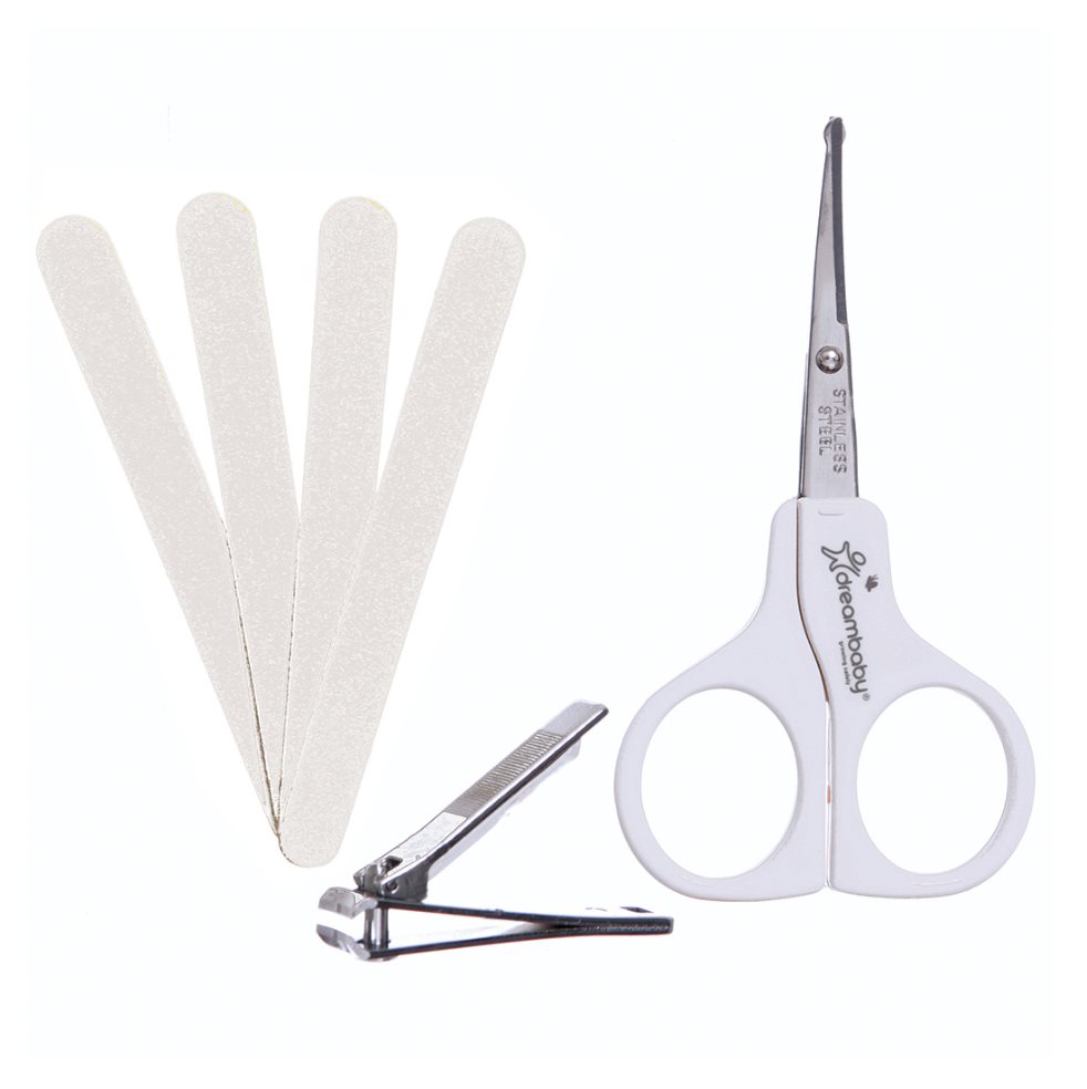 Manicure Bebe Set de Cortauñas Tijeras y Lima - DREAM BABY Dreambaby Set x 1 