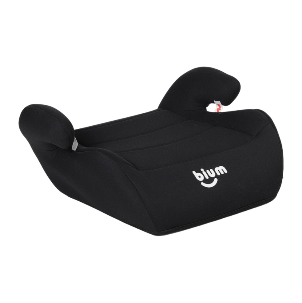 Silla Carro Infantil Booster Backless Negro Elevadora Bium Bium Unidad x 1 