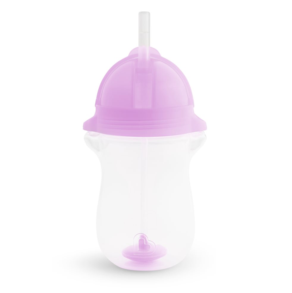 Vaso Infantil Entrenador Munchkin con Pitillo Y Pesa Morado Munchkin Vaso x 1  