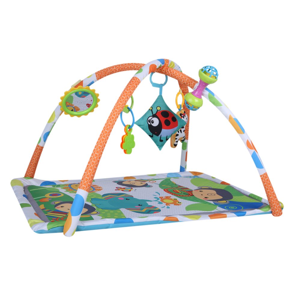 Gimnasio Didactico Azul Verde Bium Boy Tapete Y Accesorios BIUM Caja x 1 