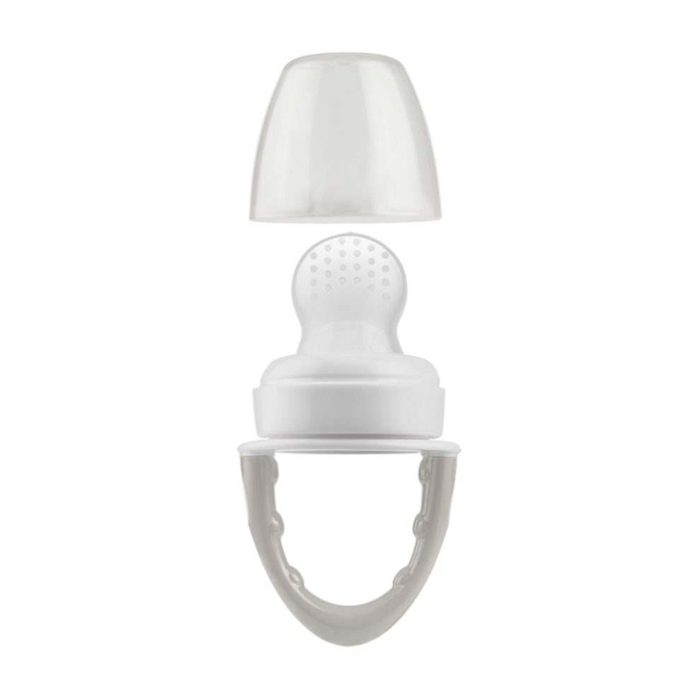 Dispensador de Alimento Bebes Gris Chupo en Silicona Dr Browns Chupete x 1 